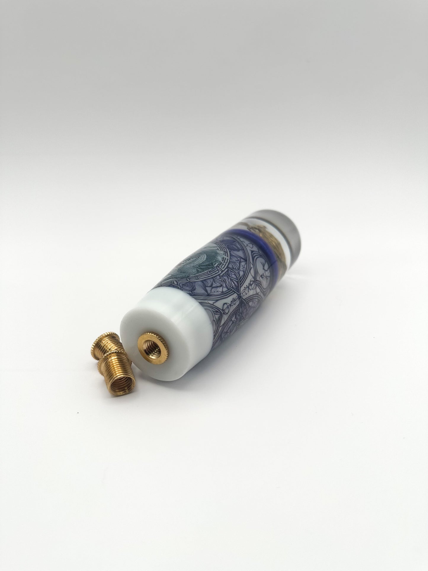 Shop the Golden Dragon Shift Knob with medieval tattoo art design. Weighted resin gear knob fits most manual & automatic vehicles with included adapters for universal fit.