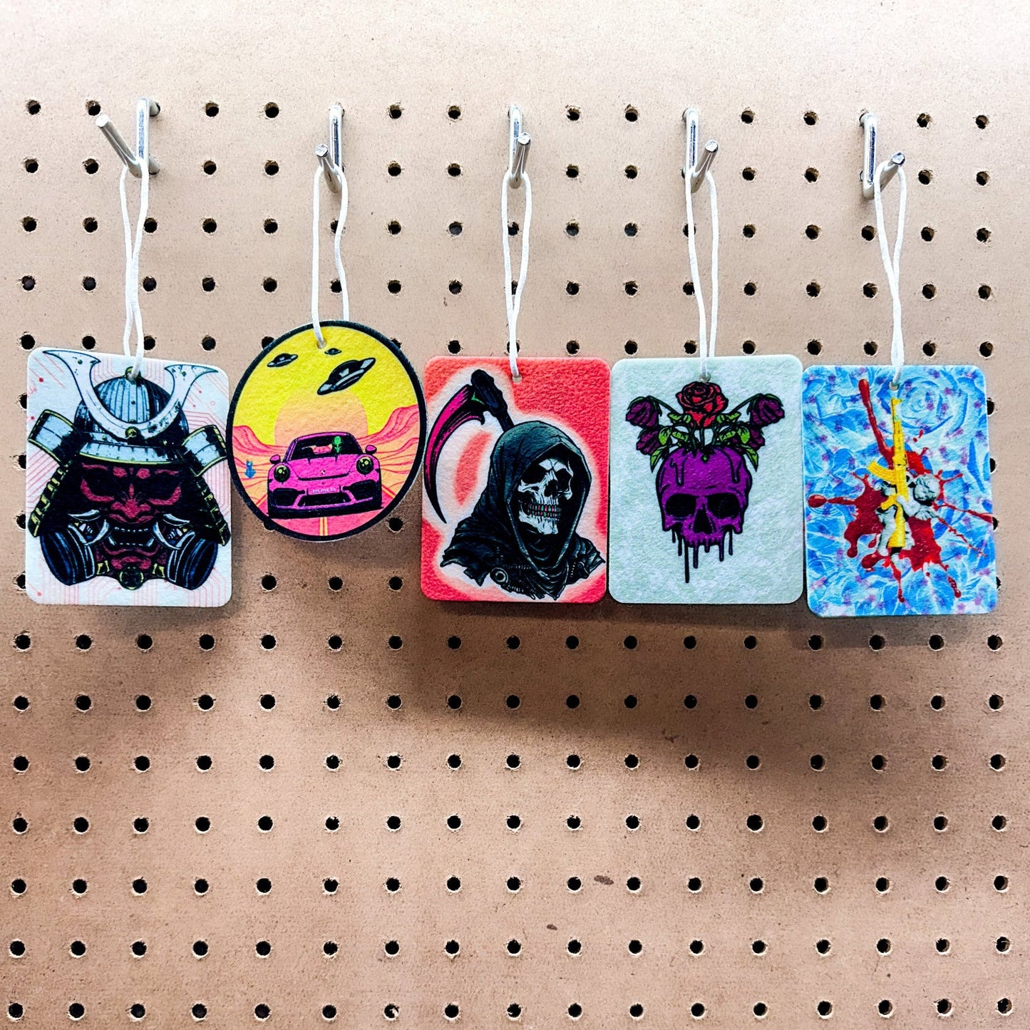 Alien Porsche Air Freshener made in usa nice knob bro custom unique best scent banana breeze