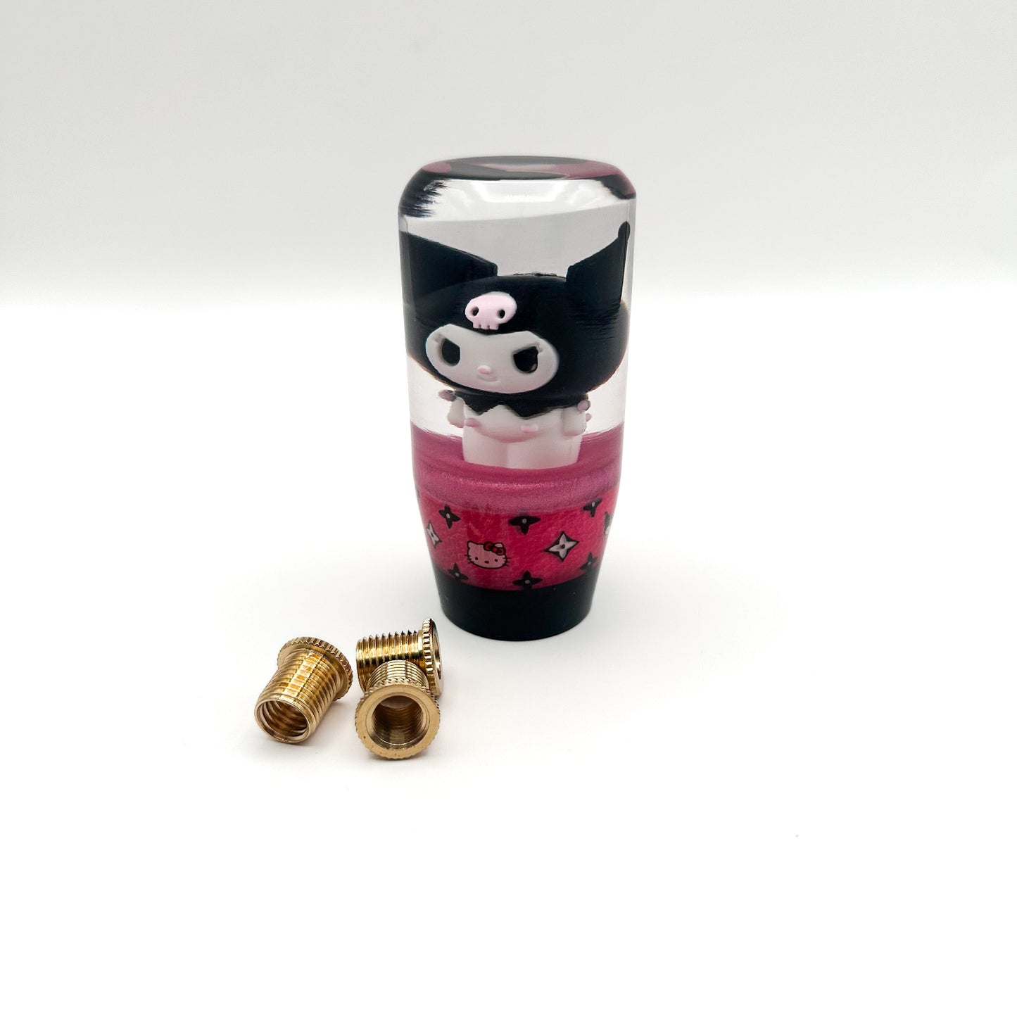 hello kitty kuromi shift knob shifter for manual cars