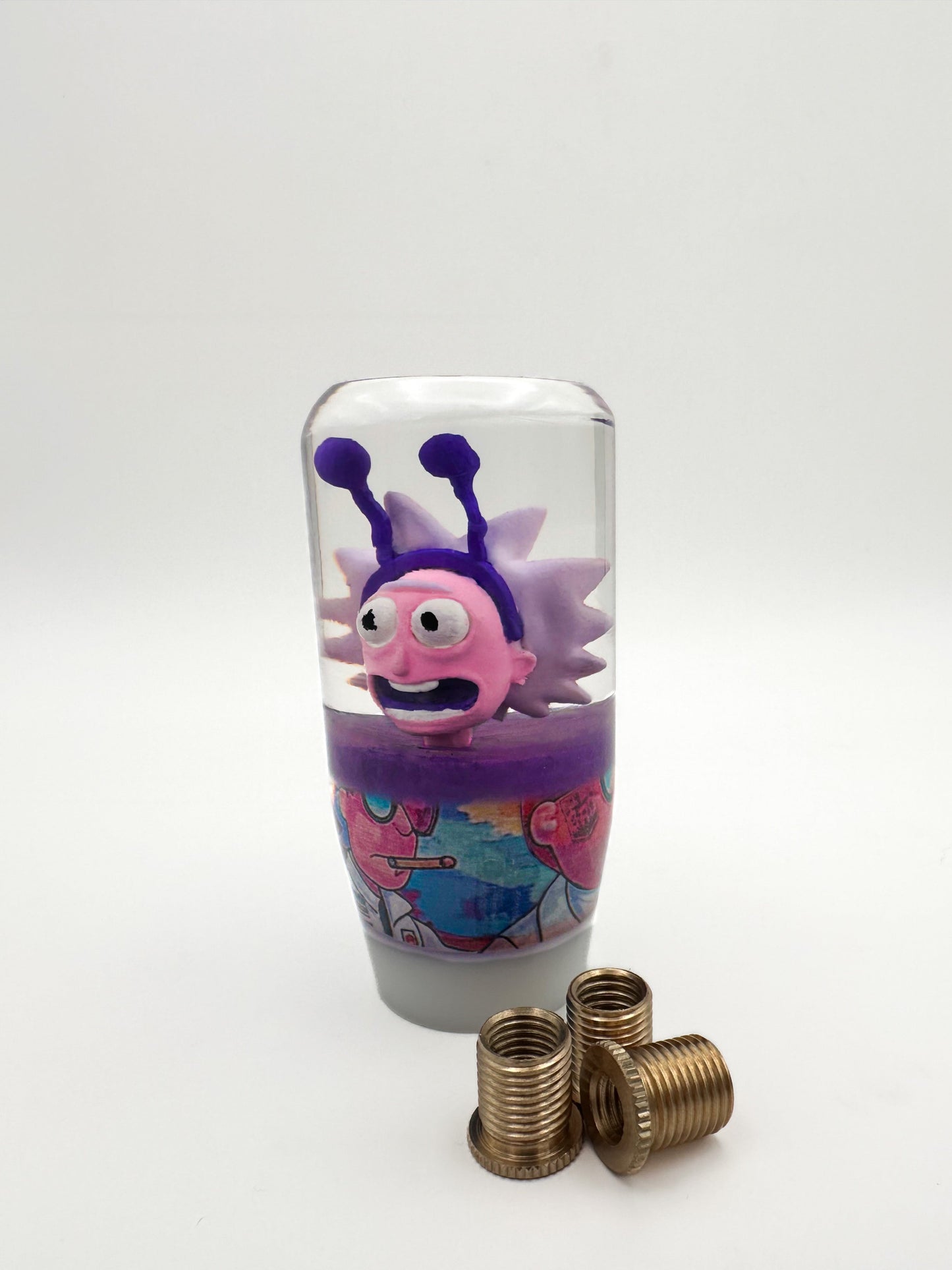 rick morty pastel shift knob nice bro weighted universal usa jdam best civic wrx genesis nissan
