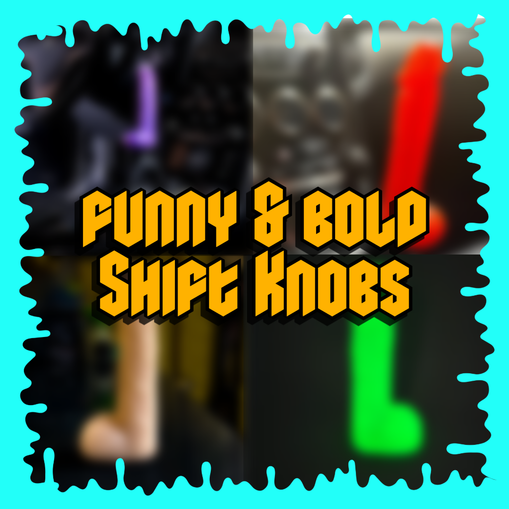 dildo penis shift knob gear shifter gag gifts funny