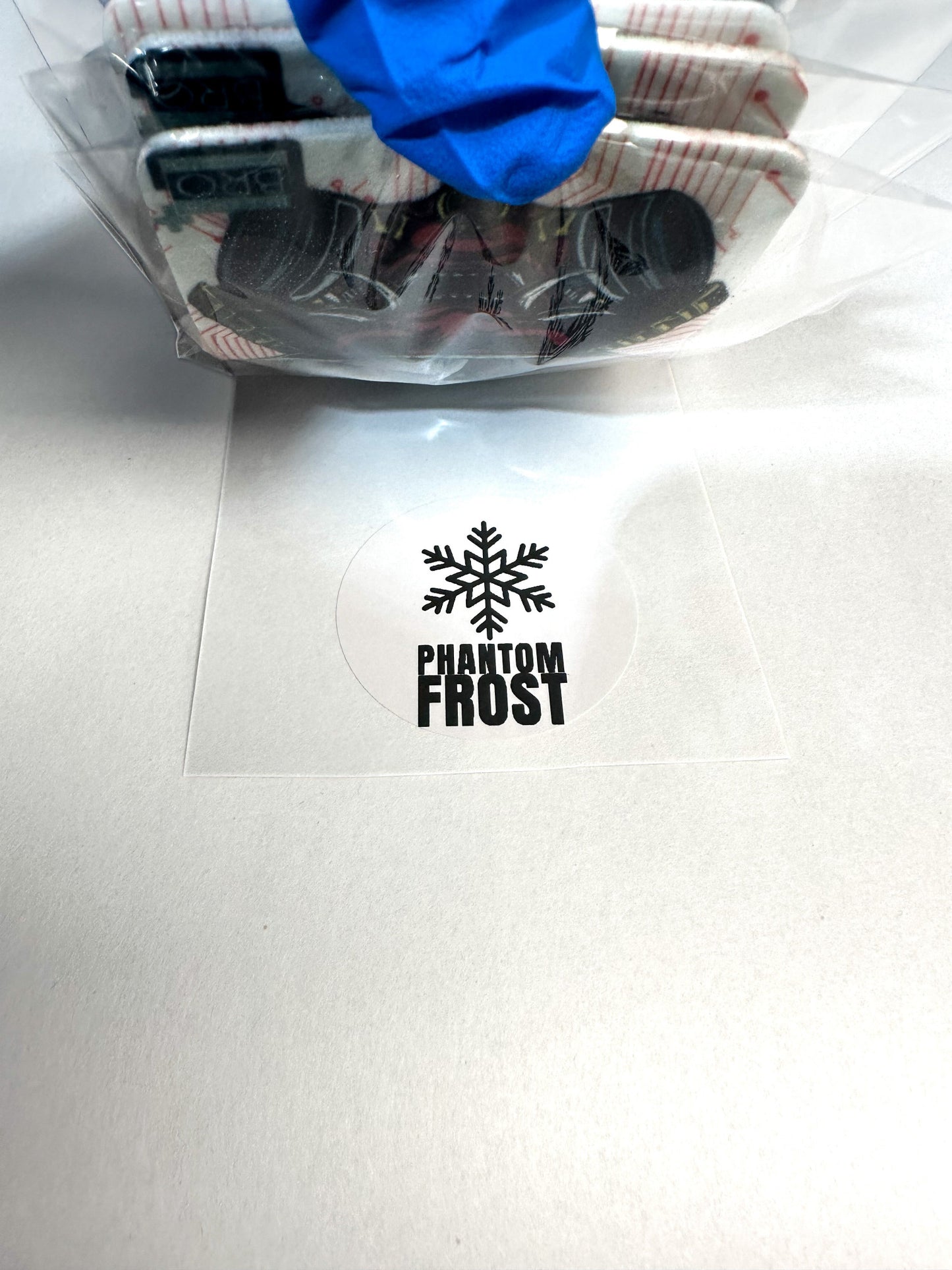 Cyberpunk samurai designed and made in usa air freshener  phantom frost scent 