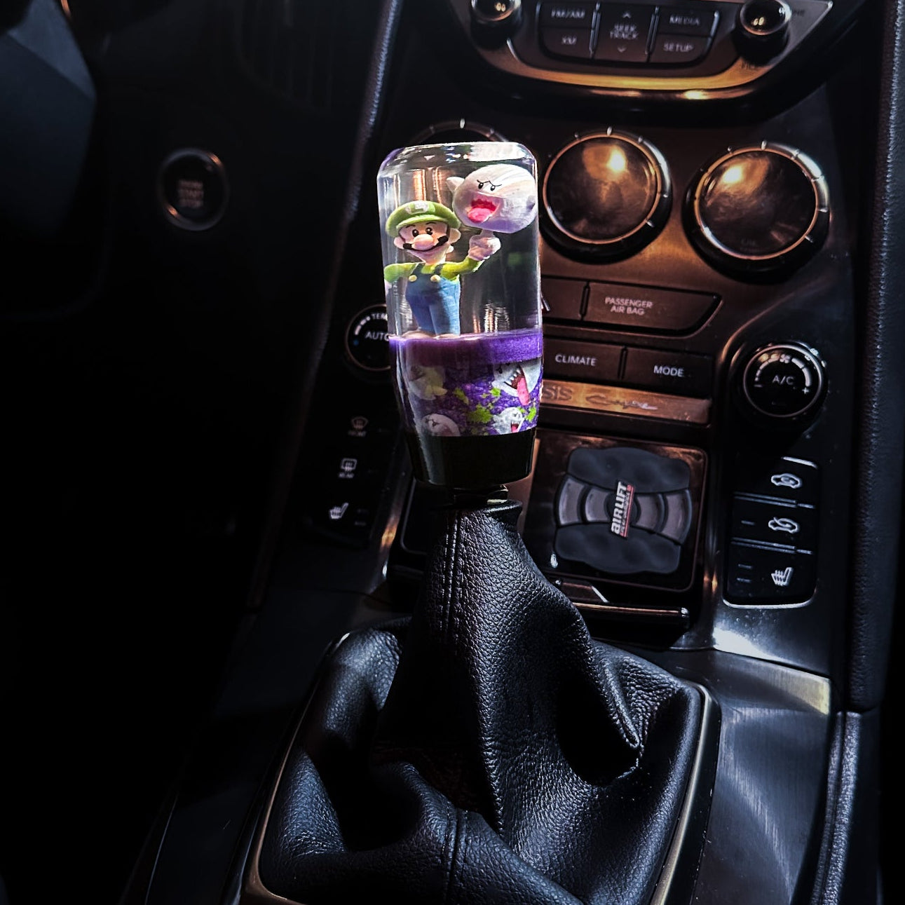 anime gear shift knob π» Luigi & Boo Nintendo Shift Knob