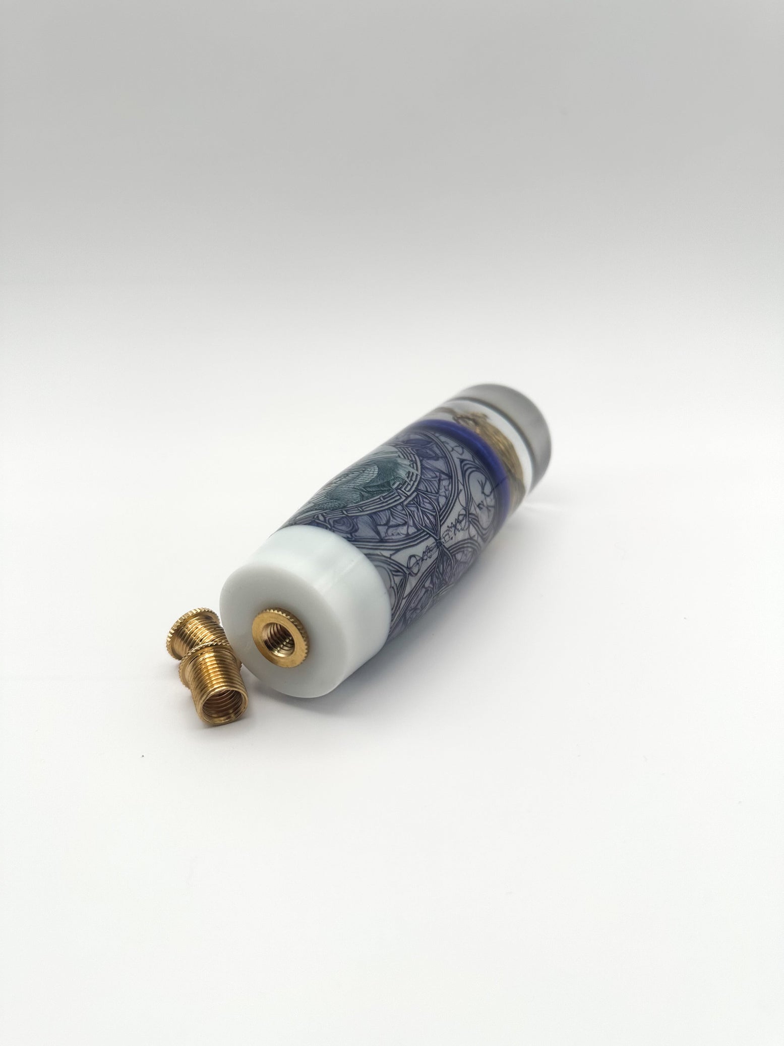 Shop the Golden Dragon Shift Knob with medieval tattoo art design. Weighted resin gear knob fits most manual & automatic vehicles with included adapters for universal fit.