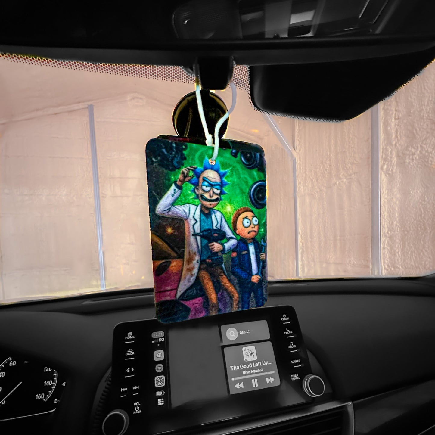 Rick and Morty car air freshener for manual car drivers