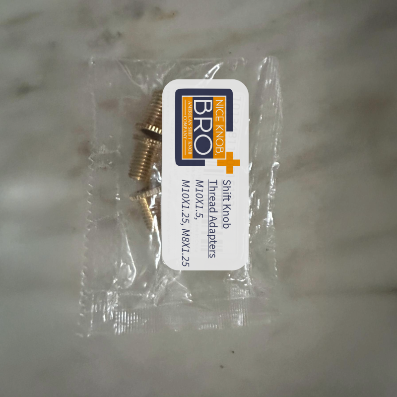 threaded inserts for shift knobs and gear shifters 