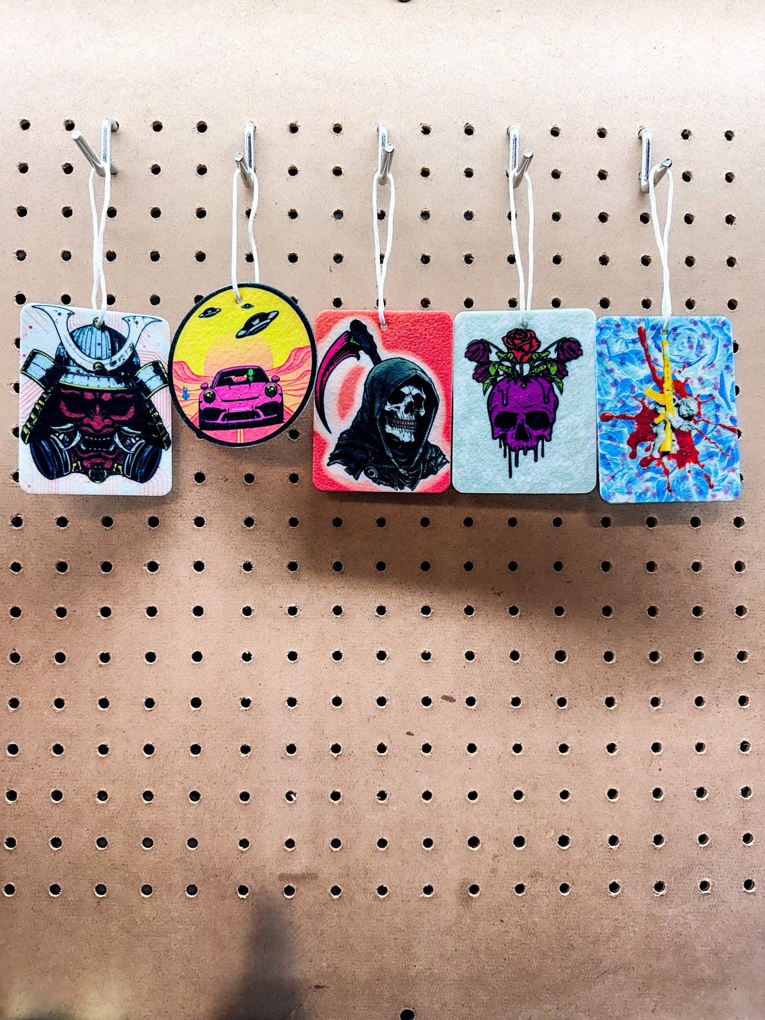 Alien Porsche Air Freshener made in usa nice knob bro custom unique best scent banana breeze
