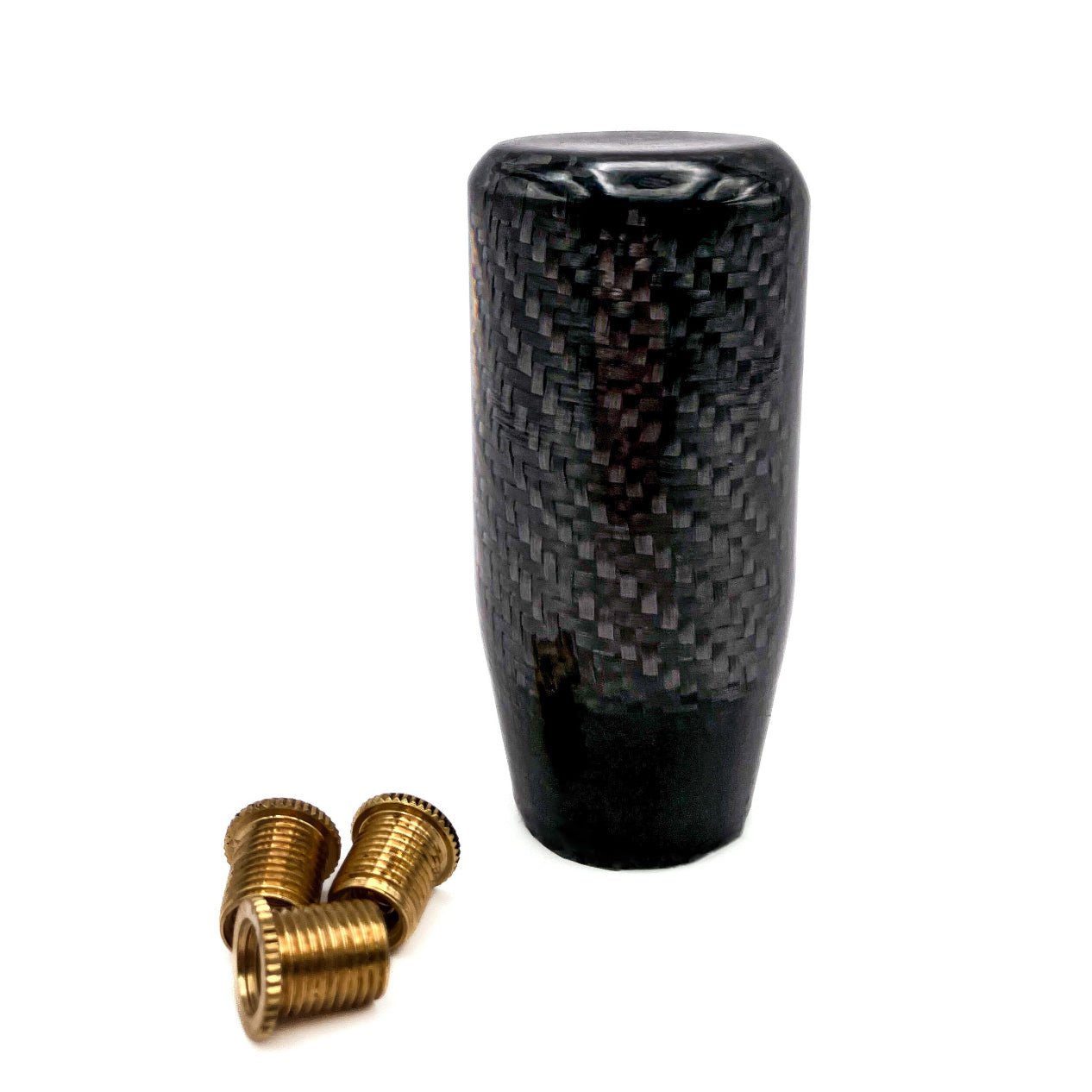 black carbon fiber shift knob for universal manual cars